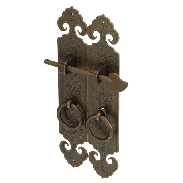 Metal Door Handle Cast Iron Antique Style Rustic Barn ,Gate Pull, Shed, Cabinet 4