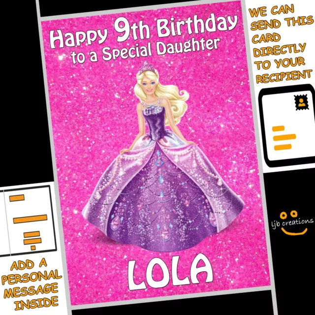 Barbie hotsell greeting card