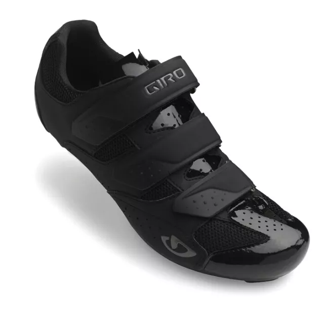 Giro Techne Mens Road Cycling Shoes Black (Suits Road/MTB Cleats)
