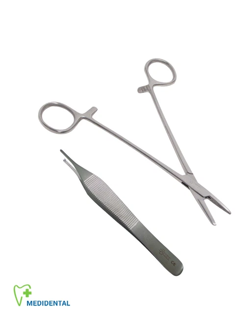 SURGICAL HAND INSTRUMENTS Adson Tissue Forceps Mayo Hegar Needle Holder