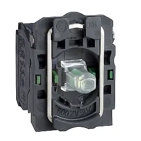 Harmony corps de bouton lumineux - 22 - vert LED integree 2F ZB5AW0B33