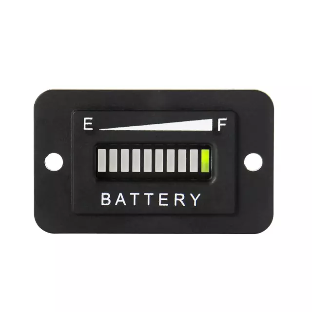 48V Trojan Battery Capacity Indicator Meter Battery Status Charge For Lawn Mower