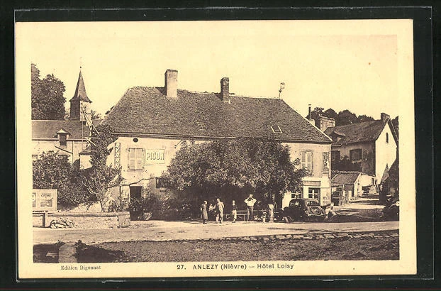 CPA Anlezy, Hôtel Loisy