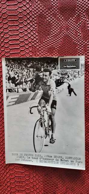 Photo Vintage Cyclisme Tour De France 1984, Prologue, Fons De Wolf, état Bel