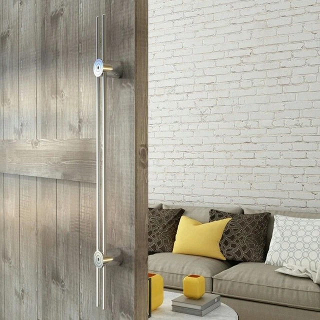Top Stainless Steel Sliding Wood Barn Door Long Pull Handle Kit