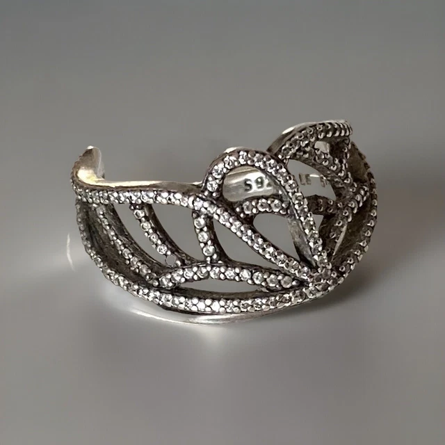 PANDORA NEW BEGINNING Butterfly CZ Ring Retired 190937 Size 56 Authentic Ale 925 39.74 PicClick UK