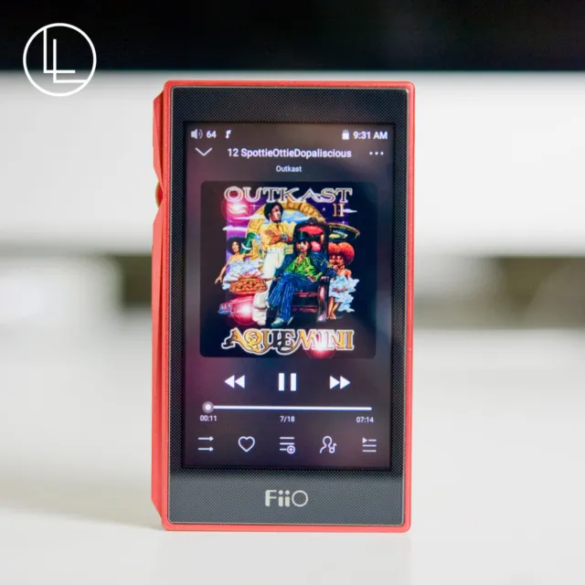 Fiio X5 3rd Gen Hi-res Audio Player (Red) in Excellent Condition