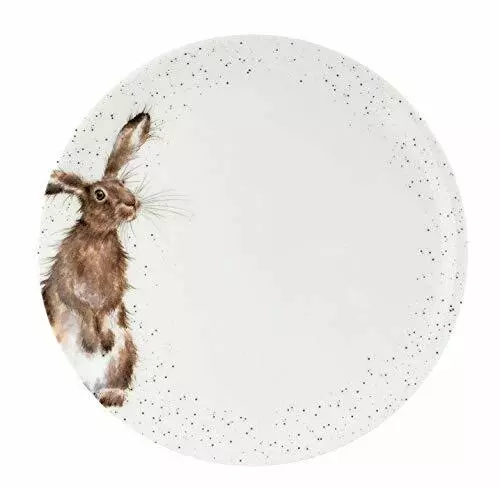 Royal Worcester Wrendale Individual 26.5 cm Coupe Dinner Plate - Hare