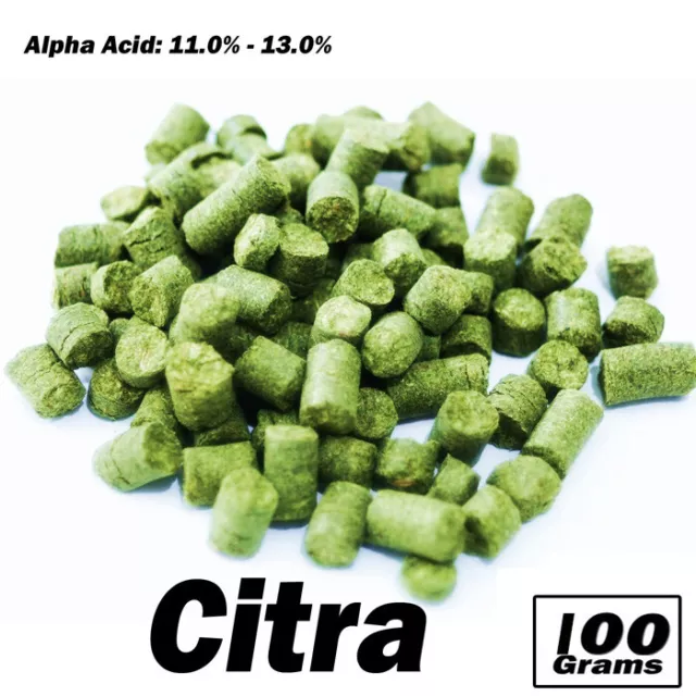 100g Citra Pellets Hops Alpha Acid 11.0-13.0% USA home brew