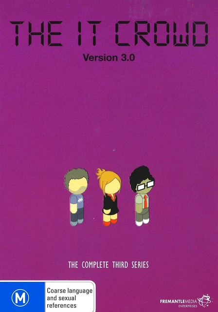 276A NEW SEALED THE IT CROWD THE COMPLETE THIRD SERIES DVD Region 4