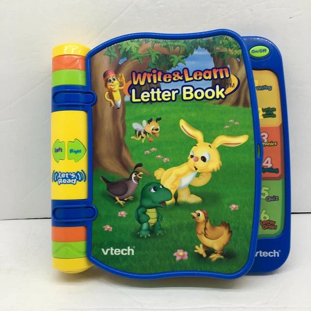 Vtech write and learn letter best sale book