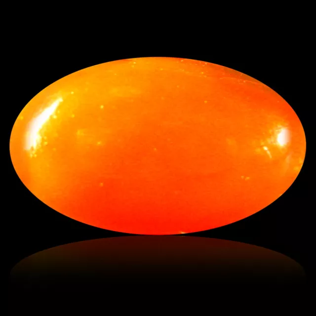 2.91 ct Grand looking Oval Cabochon Shape (14 x 9 mm) Yellow Opal Gemstone