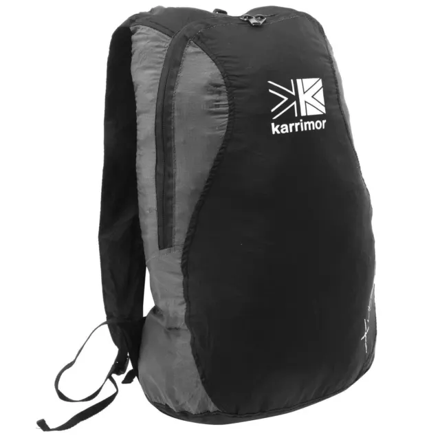 KARRIMOR BACKPACK POCKET Packable Rucksack Travel Running Black Charcoal S171 4 15.99 PicClick UK
