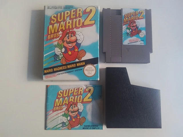 SUPER MARIO BROS 2 Complet sur Nintendo NES !!!! EUR 61,99 - PicClick FR