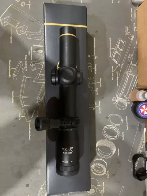 Leupold VX-R Patrol 1.25-4x20 FireDot. Excellent condition. Qty: 2 @ $599ea.