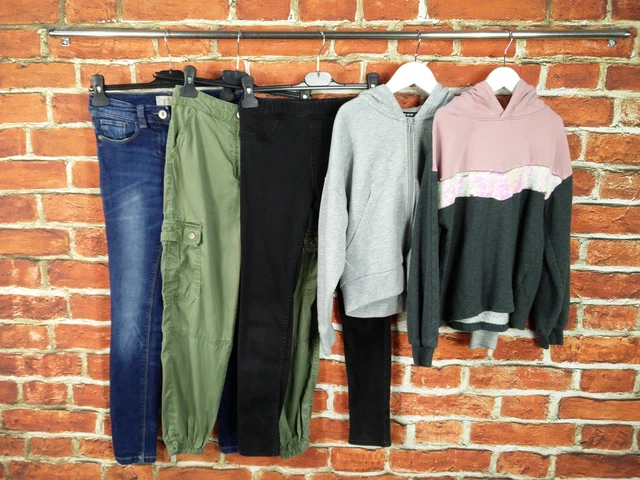 Girl Bundle Age 9-10 Years Next Adidas Etc Jeans Cargo Jogger Sweat Hoodie 140Cm