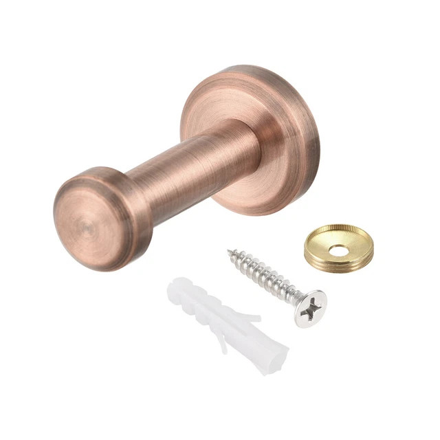 Wall Hook Robe Towel Hook Coat Hooks Hanger Brushed Copper Tone