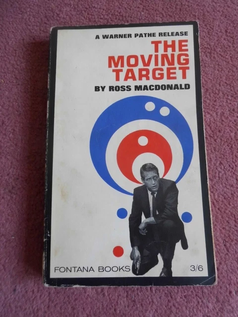 MOVING TARGET (1966) movie tie-in PAULNEWMAN, PAMELA TIFFIN
