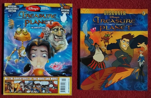 DISNEY'S TREASURE PLANET books, magazines and promo info and stills ...