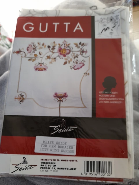 1 Seidentuch 100% Seide Gutta Collection
