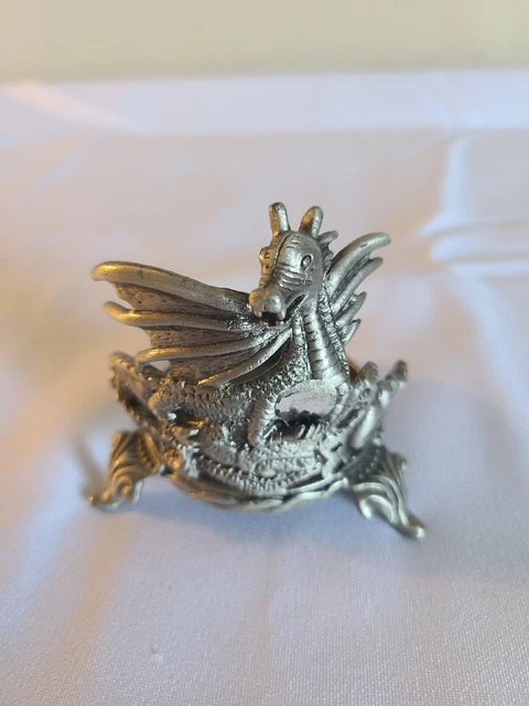 Metal Dragon Candle Holder for Votive or Tealight Metal Dragon Candle Holder for Votive or Tealight