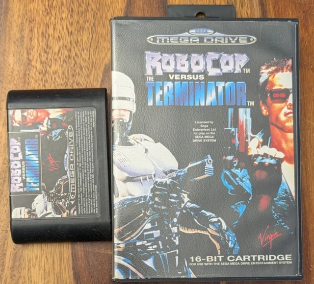 Jeu Megadrive RoboCop Vs Terminator (PAL, Complet) – Action Rétro SEGA