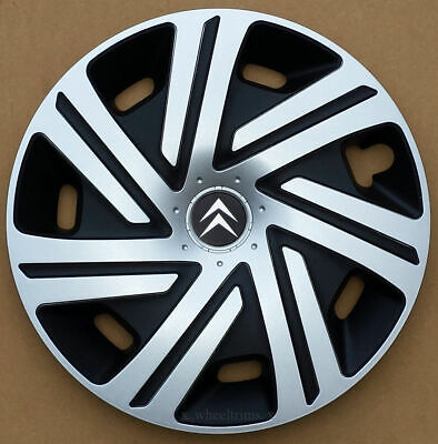 Set of  4x15" wheel trims to fit Citroen  C1 MK2 (NOT RELAY VAN)