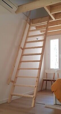 Castelli Scala in legno per soppalco letto a castello solaio soffitta con POGGIAMANO 