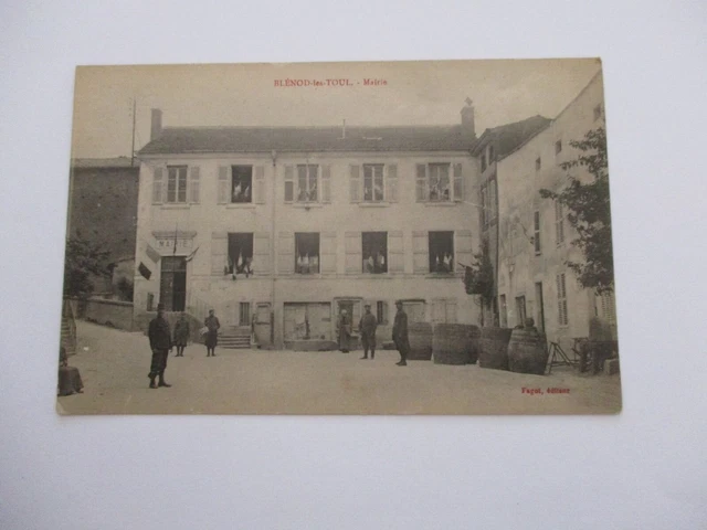 Cpa Meurthe Et Moselle 54 Blenod Les Toul Mairie