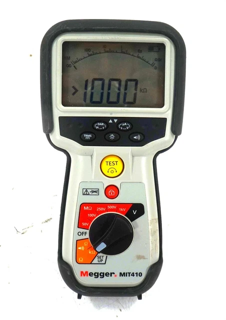 Megger MIT410 Insulation Resistance and Continuity Tester - Free Shipping