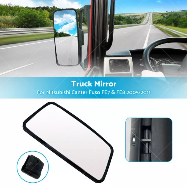 Truck Mirror For Mitsubishi Canter Fuso FE7 & FE8 2005-2011 340MM x 165MM L/R