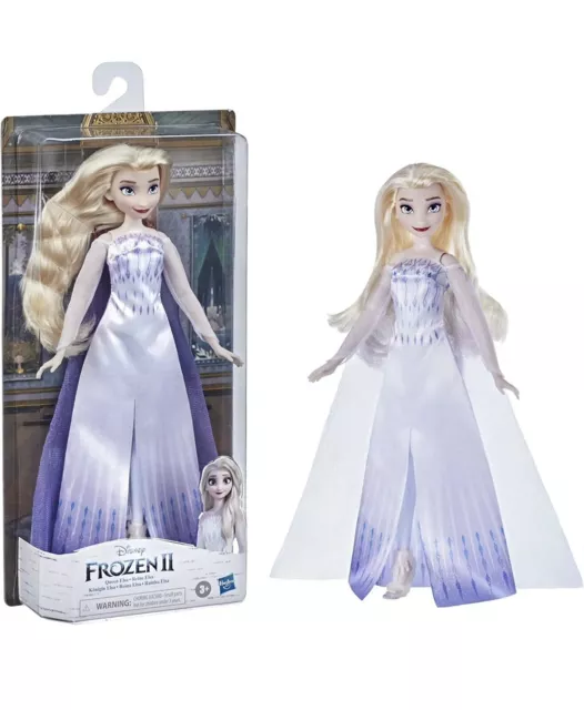 Disney Frozen 2 Queen Elsa Fashion Doll With Long Blonde Hair Dress and Shoes