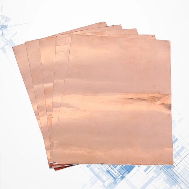 Lámina metálica papel cobre lámina papel