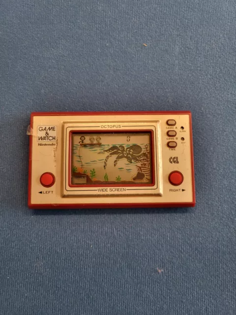 Octopus- Nintendo Game And Watch - In Great Working Order