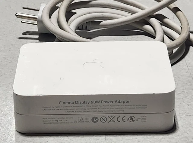 ADAPTADOR DE CORRIENTE Original Apple A1097 Cinema HD Display 90W