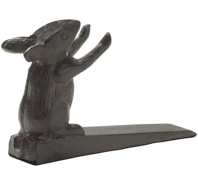 Cast Iron Mouse Door Stop Wedge by Comfify | Lovely Decorative Finish
