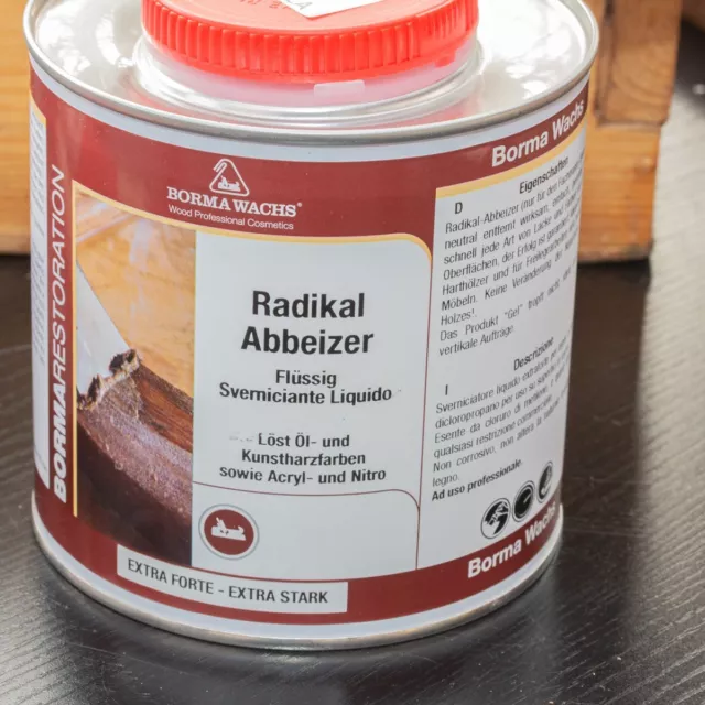 14,60 EUR/l - Abbeizer extra stark entfernt Öl Harze Farben - Flüssig - 750ml 3