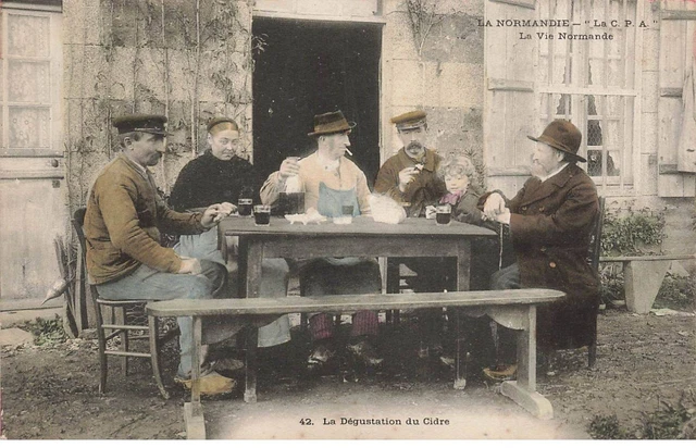 14 La Normandie #Fg50544 La Vie Normande Degustation Du Cidre