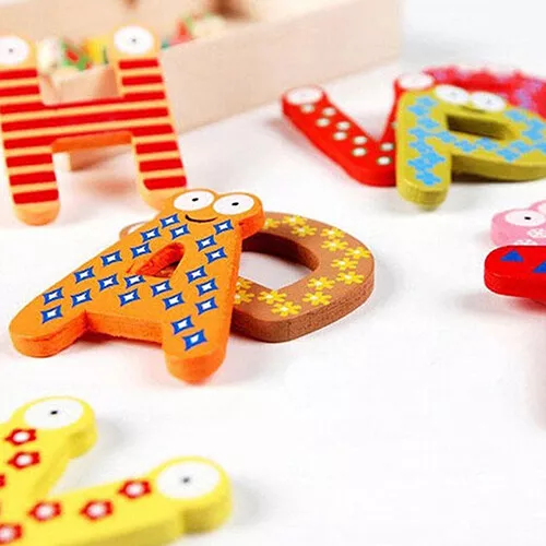 26PCS Magnetic Numbers Letters Alphabet Learning Toy Fridge Magnets Kid Gift HOT