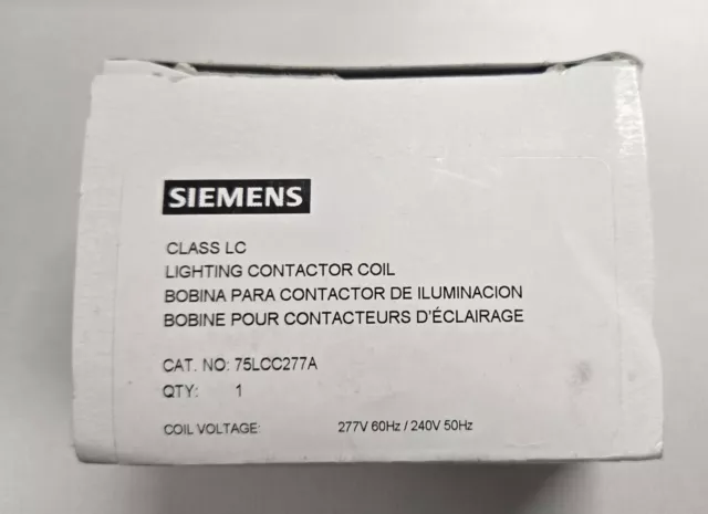 Siemens 75Lcc277A Coil