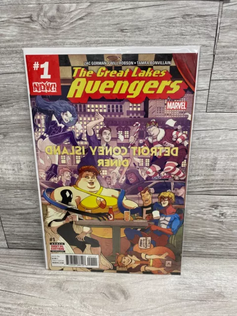THE GREAT LAKES AVENGERS Marvel Comics #1 Modern Age 2016 Comic Book