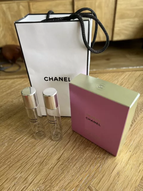 Chanel Empty Box and Bottles
