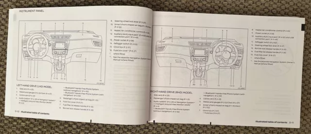 NISSAN X TRAIL Owners Manual / Handbook & Wallet Dated 2019 3