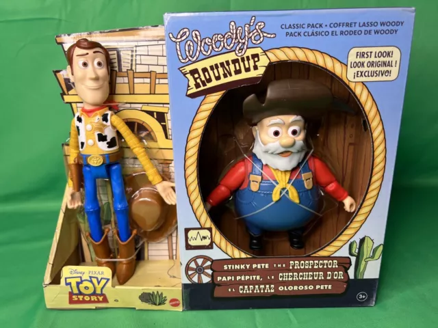 DISNEY PIXAR TOY Story Woody s Round Up Classic Pack w Stinky