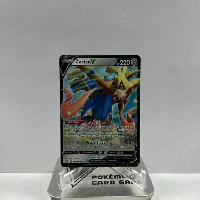  Pokemon - Zacian V - SWSH076 - Black Star Promo