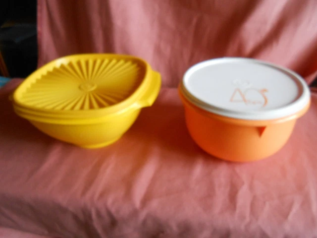 TUPPERWARE 🌟 Boite Soleil Cylindrique Couvercle Ronde 11,5 Cm H 15 Cm