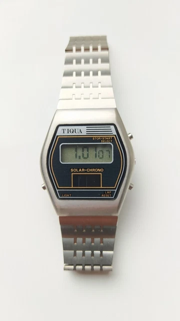 TIQUA OROLOGIO RARO vintage quartz A51.040 NUOVO con scatola originale VINTAGE EUR 89 90 PicClick IT
