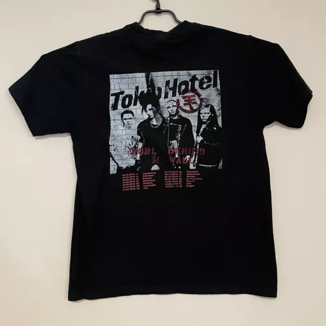 Tokio Hotel Humanoid Tour 2010 Exclusive Band Tee Limited Edition T shirt Black 3