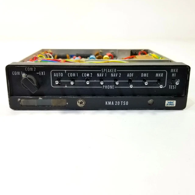 King KMA-20 Marker Beacon Receiver and Amplifier P/N 066-1024-03