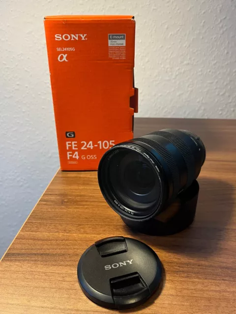 Sony FE 24-105mm f/4 G OSS Vollformatobjektiv - Schwarz